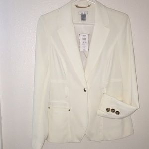 Cache Off white elegant jacket.